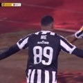 Pogledajte kako je Partizan pred sam kraj utakmice postigao gol protiv Novog Pazara u Humskoj