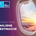 Avio veza Podgorica-Sarajevo svakog ponedeljka