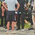 Srbin uhapšen ispred Alijanc arene, okružili ga policajci, tu je čak i konjica