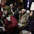 Završen protest studenata u blokadi ispred Ustavnog suda, pušten saobraćaj