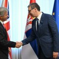 Vučić nakon sastanka sa Fergusonom: Spremni smo da jačamo saradnju sa Velikom Britanijom FOTO
