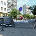Pokretne blokade u Srbiji, pešačka zona u Zemunu