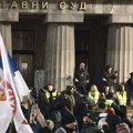 Održan protest studenata ispred Ustavnog suda zbog izmena pravosudnih zakona