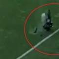 (VIDEO) Umalo tragedija u Debrecinu: Pad kamere nadomak čoveka