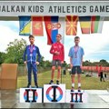 Uspeh mladih atletičara „ČAAK“- a na prvim „BALKAN KIDS ATHLETICS GAMES“