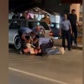 Snimak hapšenja srpskih mladića u centru Gračanice