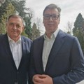 Vučić sa Dodikom: Do Vaskršnjeg sabora pripremićemo veliki broj važnih i korisnih odluka za naš narod