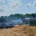 Požar u Divostinu: Izgoreo vinograd i pomoćni objekat, sunčevi zraci kroz staklo izazvali vatru