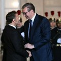 Vučić stigao u Pariz, priređen mu doček ispred Jelisejske palate: Sledi radna večera sa Makronom