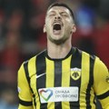 Luka Jović dao još dva gola u Grčkoj: Nije bilo dovoljno da zadrži AEK na vrhu