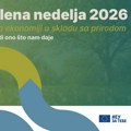 EU Zelena nedelja 2026 od 5. do 7. juna u Srbiji: Vratimo prirodi ono što nam daje