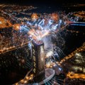 Kakav spektakl nad Beogradom! Pogledajte kako je izgledao novogodišnji vatromet snimljen dronom (video)