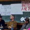 Glumci Milan Marić, Bane Trifunović, Hana Selimović i Tamara Dragičević na FPN-u razgovarali sa studentima