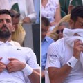Novak prepao sve, nije mogao da diše na Vimbldonu. Svi ga gledali kako hvata dah, on tražio pomoć od boksa