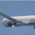 (Video) Avion na nebu u plamenu! Uzbuna na letu, piloti proglasili vanredno stanje: Drama počela iznad okeana, snimljen prizor…