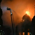 "О, боже, као да је експлозија!" Огроман пожар код железничке станице у Глазгову, делимично се урушила зграда од историјске…
