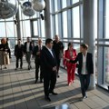 Brnabić pokazala evropskim gostima panoramu Beograda sa 41. sprata