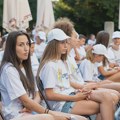 Ministar Đorđe Milićević je juče u Gradskoj bašti otvorio Sportski kamp Zrenjanin 2023 Zrenjanin - Sportski kamp 2023