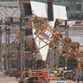 Zatvoreno gradilište novog mosta na Savi, zapečaćen kran koji se obrušio