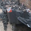 Potpuno izgoreli kontejneri kod Starog groblja