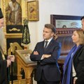 Cetinje: Makron posetio Cetinjski manastir