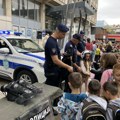 Policijska uprava Leskovac organizovala družnje sa mališanima u okviru projekta „Zajedno i bezbedno kroz…