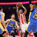 Košarkaši Crvene zvezde poraženi od Makabija u Beogradu