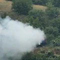 (Video) Izbio požar na putničkom vozu na pruzi Zaječar-Niš, vatrogasci na terenu