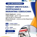 Radionica „Tačnost umesto klika”: Unapređenje veština za profesionalno izveštavanje o migrantima i izbeglicama