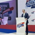 Vučić u prepunoj hali u Prokuplju: Narode, boriću se za vas dok sam živ - Da ih pobedimo ubedljivije nego ikada…