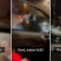 „Ubiće nas. Vozi, samo beži!“: Muškarac se zakucavao u auto u kome je bilo troje mladih, policija ga pustila na slobodu