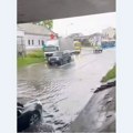 Poplavljen nadvožnjak u Temerinskoj (VIDEO)