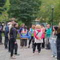 Studenti DUNP-a stigli u Baljevac, nastavljaju pešačenje do Ušća
