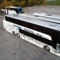 Ovako izgledaju uništeni autobusi nakon napada SNS kriminalaca