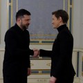 Brnabić sa Zelenskim u Kijevu: Ukrajina čvrsto poštuje teritorijalni integritet Srbije