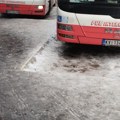 Građani pozivaju na oprez, led na peronima i prilazu Autobuskoj stanici u Kraljevu