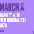 Osmi mart posvećen novinarkama u Gazi