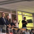 (VIDEO) Novak Đoković navija za Zvezdu iz sveg glasa