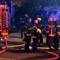 Veliki požar u Bačkoj Palanci: Zapalila se pijaca, vatrogasci se bore sa vatrenom stihijom (video)