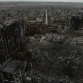 Rusi do temelja razorili Konstantinovku: Sablasni prizori, od zgrada ostali samo prah i pepeo (foto)