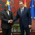 Vučić dočekao predsednika Konga, planirano potpisivanje bilateralnih dokumenata
