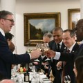 Vučić sa suprugom priredio večeru za predsednika Konga i njegovu suprugu