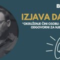 Izjava dana: „Okruženje čini osobu – lideri su odgovorni za njega“