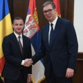 Predsednik Vučić sa Alfredom Robertom Simonisom: Cenimo što Rumunija ostaje pri stavu da ne prizna tzv. Kosovo