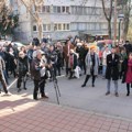 Protest kragujevačkih advokata - podrška kolegi kojeg je napao policajac