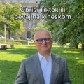 "I to je tako": Hit snimak ministra Vesića: Njegovo pevanje objavu vinulo među najgledanije na TikToku u Kini (video)