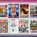 Naslovne strane sutrašnjih novina: Prelistavanje štampe za petak, 29. avgust 2025. godine