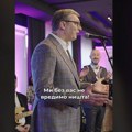 VIDEO Vučić ponovo bio u Novom Sadu: "Žena hoće sigurnost i stabilnost"