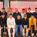 Fk Crvena zvezda upriličio svečani doček za omladinske i kadetske reprezentativce