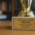 Veliki uspeh Zrenjaninske gimnazije: Anastasija Radišić prva u Srbiji iz latinskog jezika Anastasija Radišić